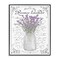 Stupell Industries Lavender Ornate French Script Framed Giclee Art